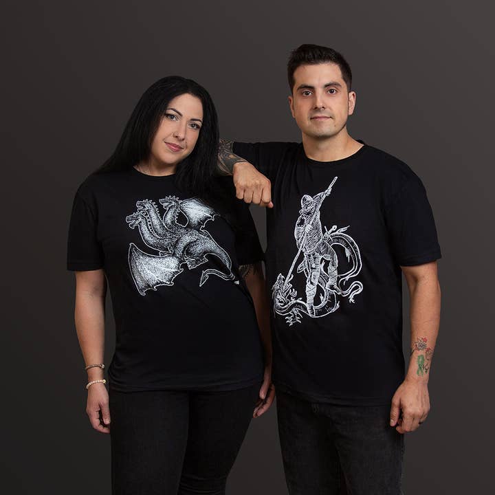 Krampus Store - Wholesale T-Shirt (Graphic) - Unisex - Baba Yaga Hut - Slavic Folklore T-shirt1