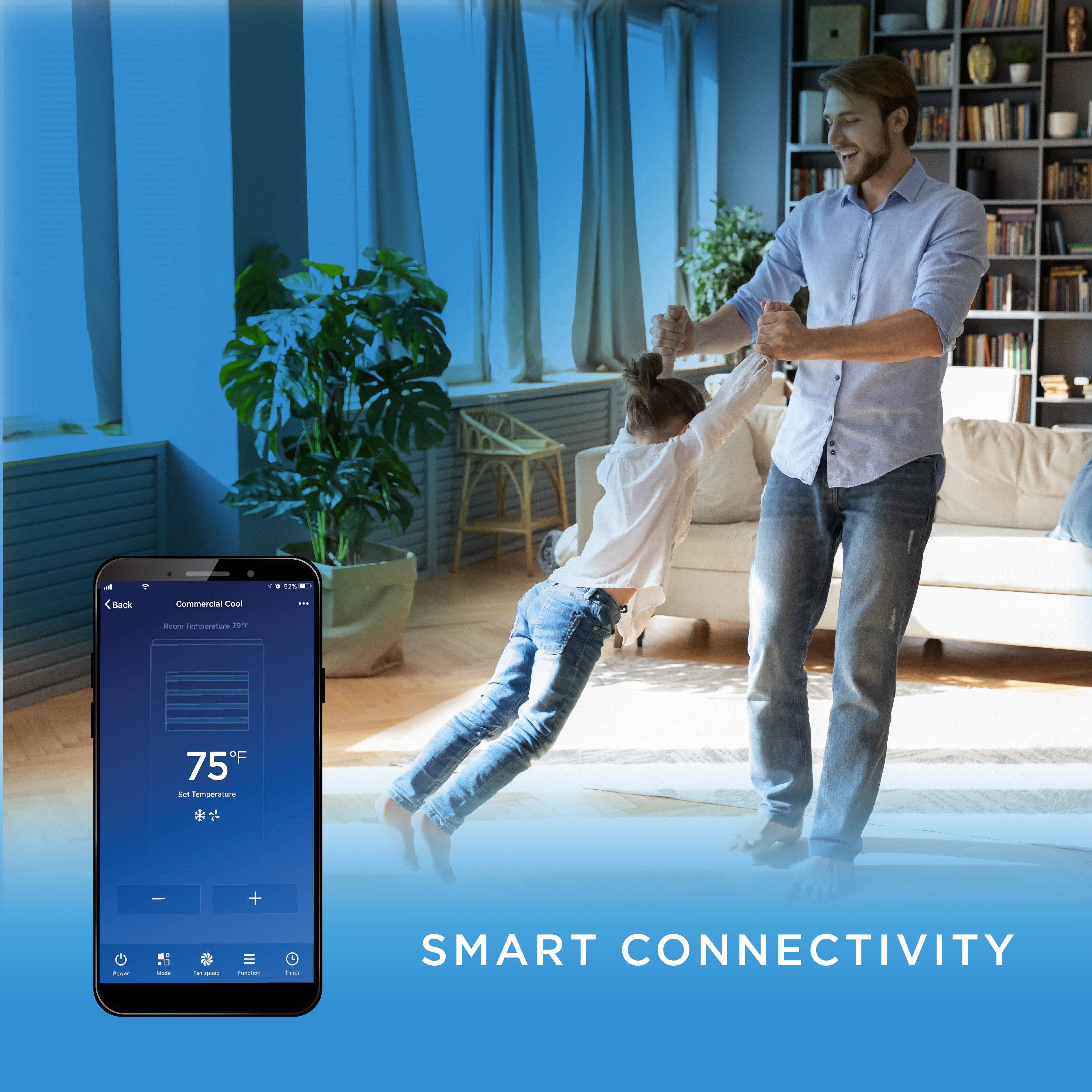 Equity Brands - Wholesale Portable/Mini Fridge - 6350 BTU (SACC/CEC) Portable Air Conditioner,Wi-Fi Enabled#21