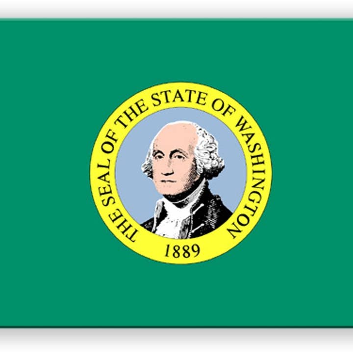 Washington State Flag for wholesale by Nashville Metal Art®