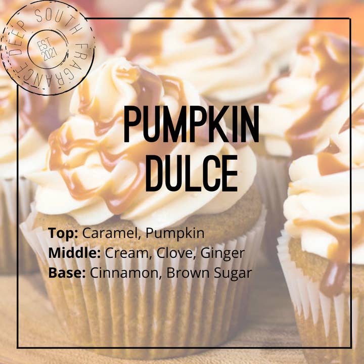 Deep South Fragrance - Wholesale Fragrance Oil - Pumpkin Dulce Fragrance Oil