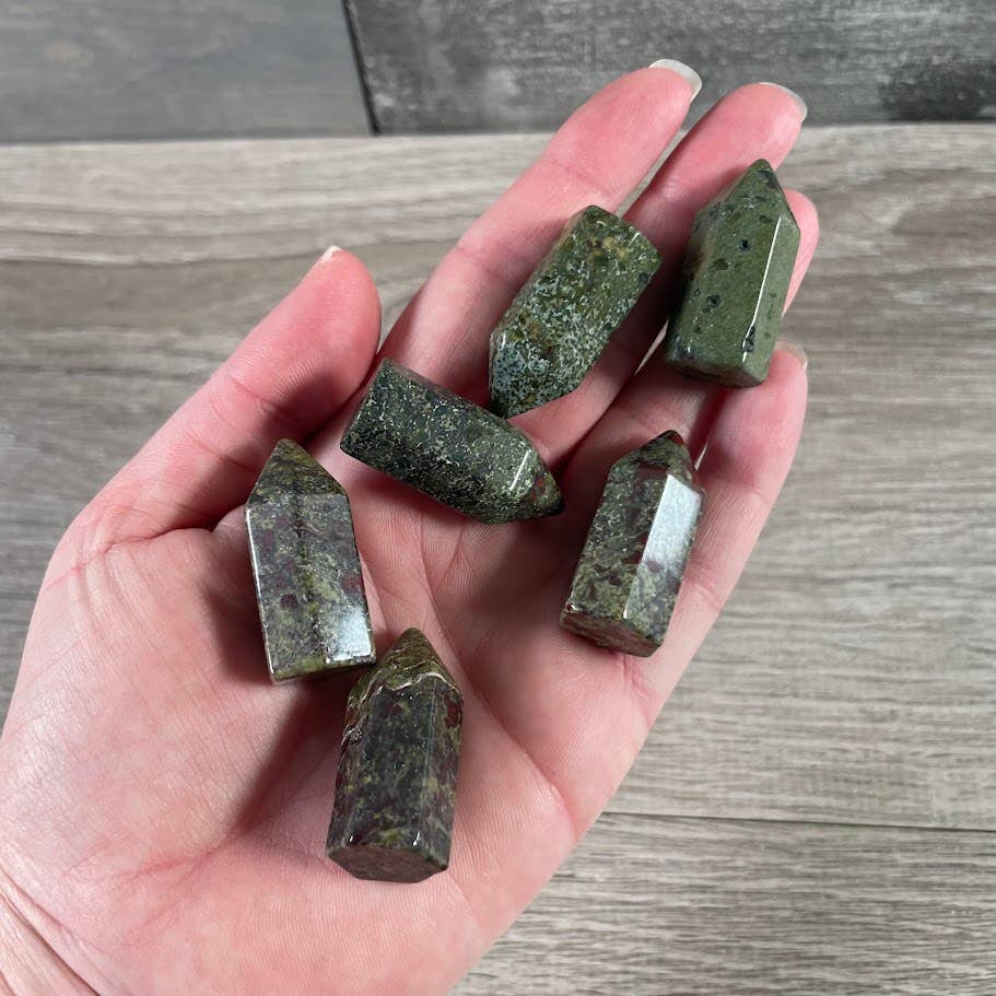 Keystone Crystals - Wholesale Spiritual Stone/Crystal -  Gemstone Chubby Obelisk – Small Carved Crystal Tower 12