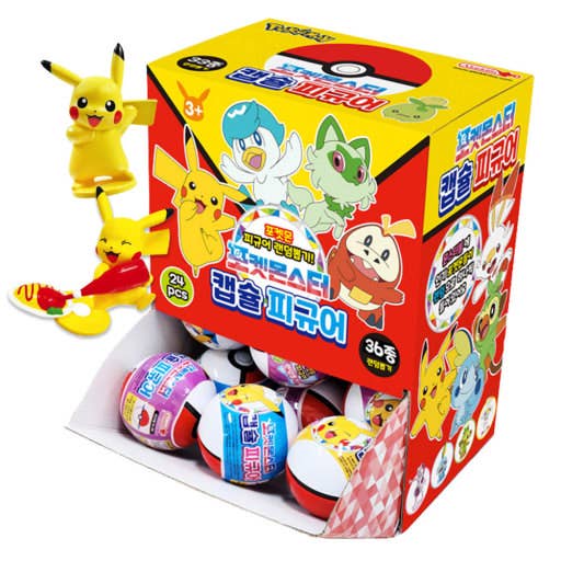 K-Wonderland - Wholesale Figurine Toy - Kids - NEW! Pokémon Figure random Mystery Capsule Toy BOX1