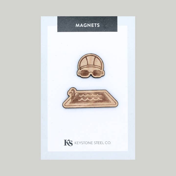 Swim Team Magnet Pack of 2 for wholesale by Keystone Steel Co.