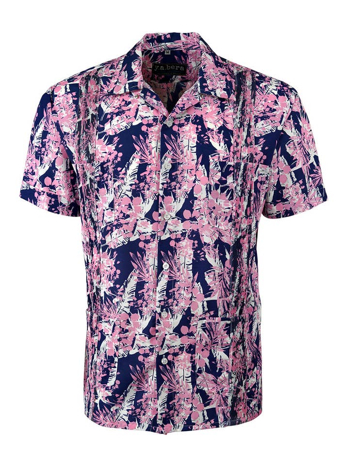 Azure Cabana Oasis Guayabera for wholesale by Y.A.Bera Clothing Modern Guayaberas