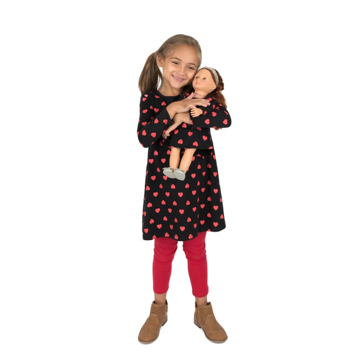 Leveret Pajamas - Wholesale Doll - Kids - Kids Girl & Doll Cotton Dress Back to School4