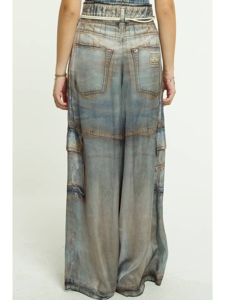 IPNG Design – Engroshandel Bukser - Dame – Bukser Sateen Rust - Jeanious7