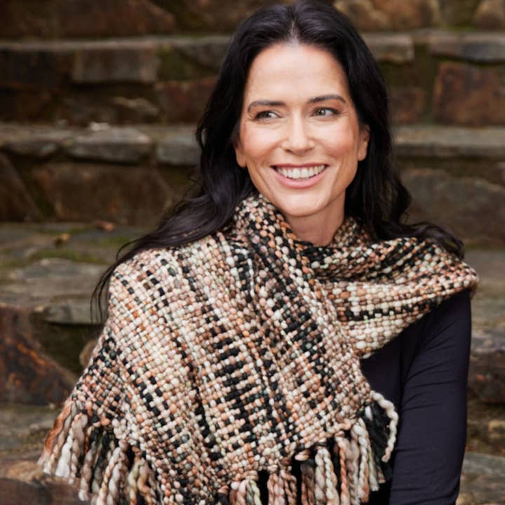 Stella Scarf | Multicolor Scarf | Recycled Yarn Scarf for wholesale by Feelgoodz