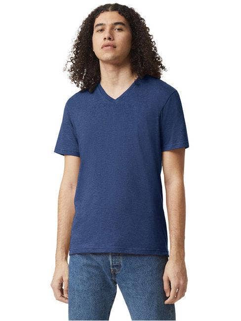 DressesMax - Wholesale T-Shirt - Men's - American Apparel Unisex CVC V-Neck T-Shirt 2006CVC