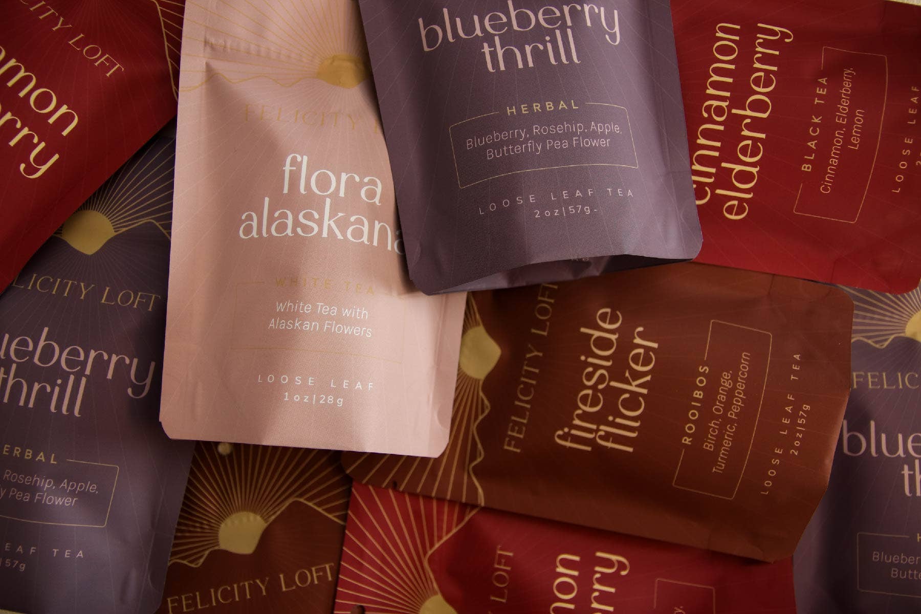 Felicity Loft - Wholesale Loose Tea - Blueberry Thrill Tea3