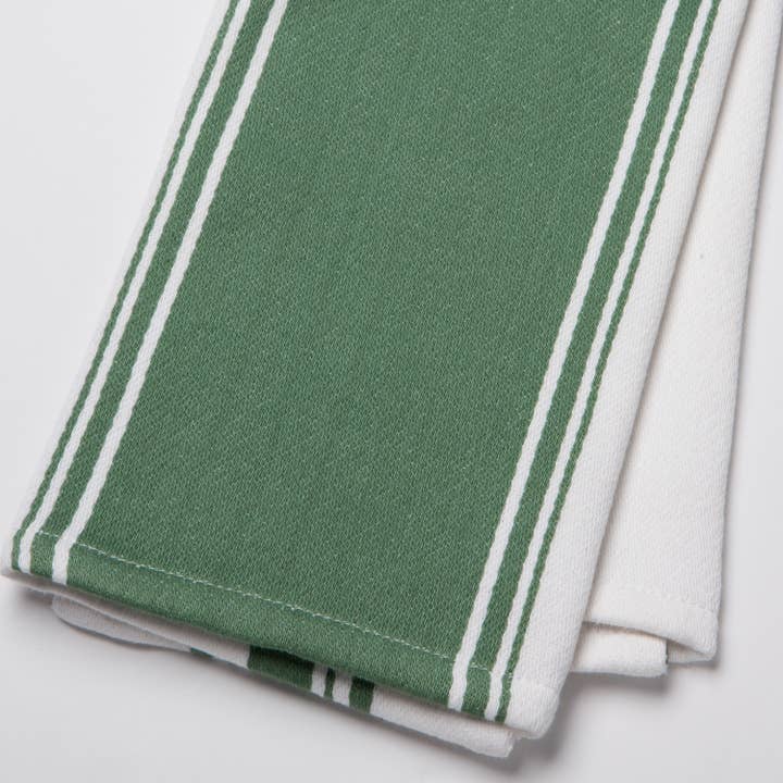 Now Designs by Danica - Wholesale Tea Towel - Symmetry Elm Green Dishtowel1