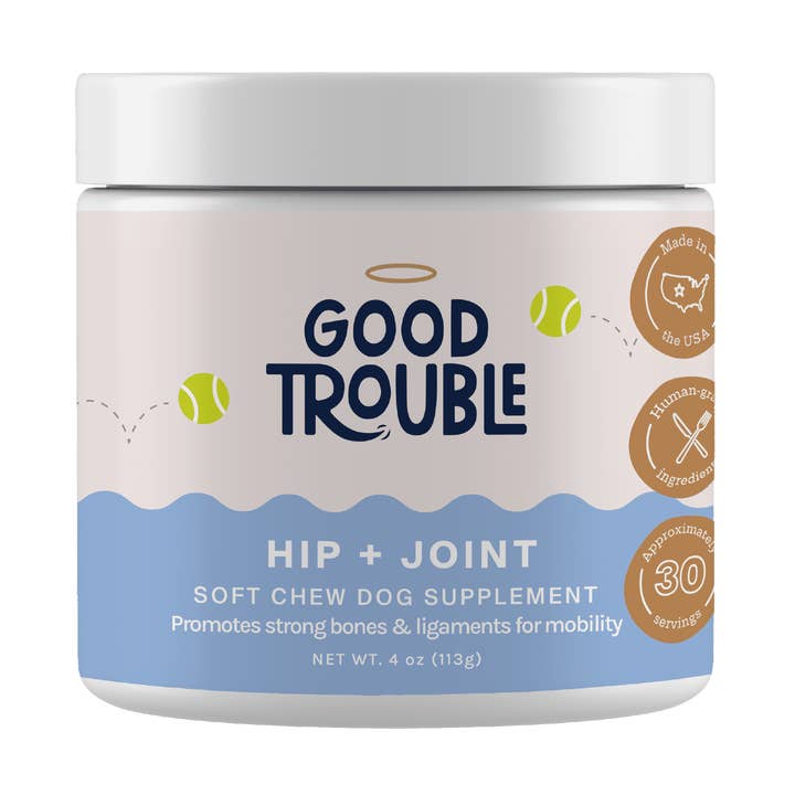 Dog Hip & Joint Supplement for wholesale by Good Trouble Pets