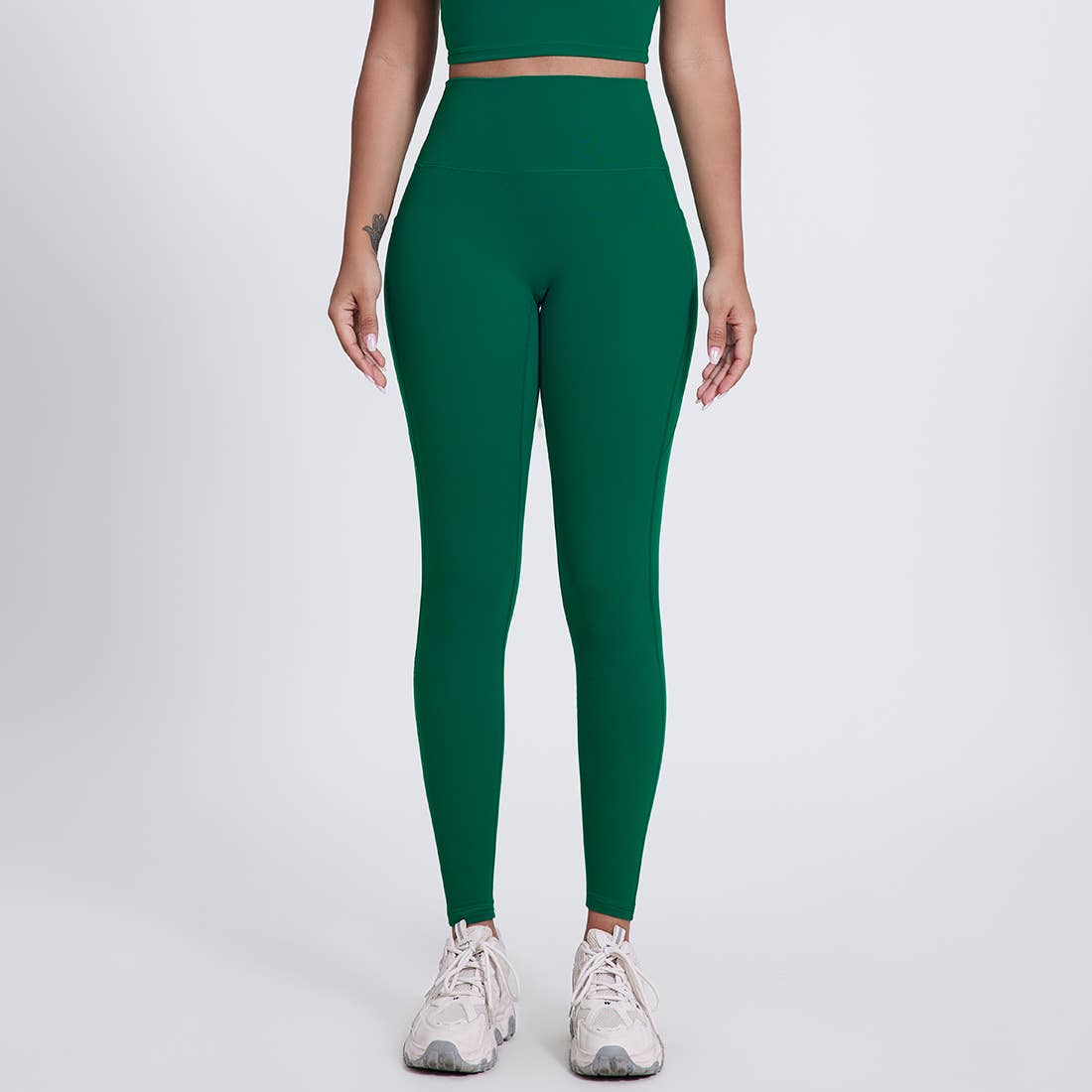 Sodalemon – Leggings de desporto/casuais - Mulher por atacado – Calças de Ioga com Bolsos Laterais para Mulheres, Leggings Desportivas sem Costura Frontal23