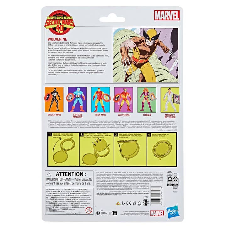 Entertainment Earth - Wholesale - Secret Wars Marvel Legends Wolverine 6-Inch Action Figure9