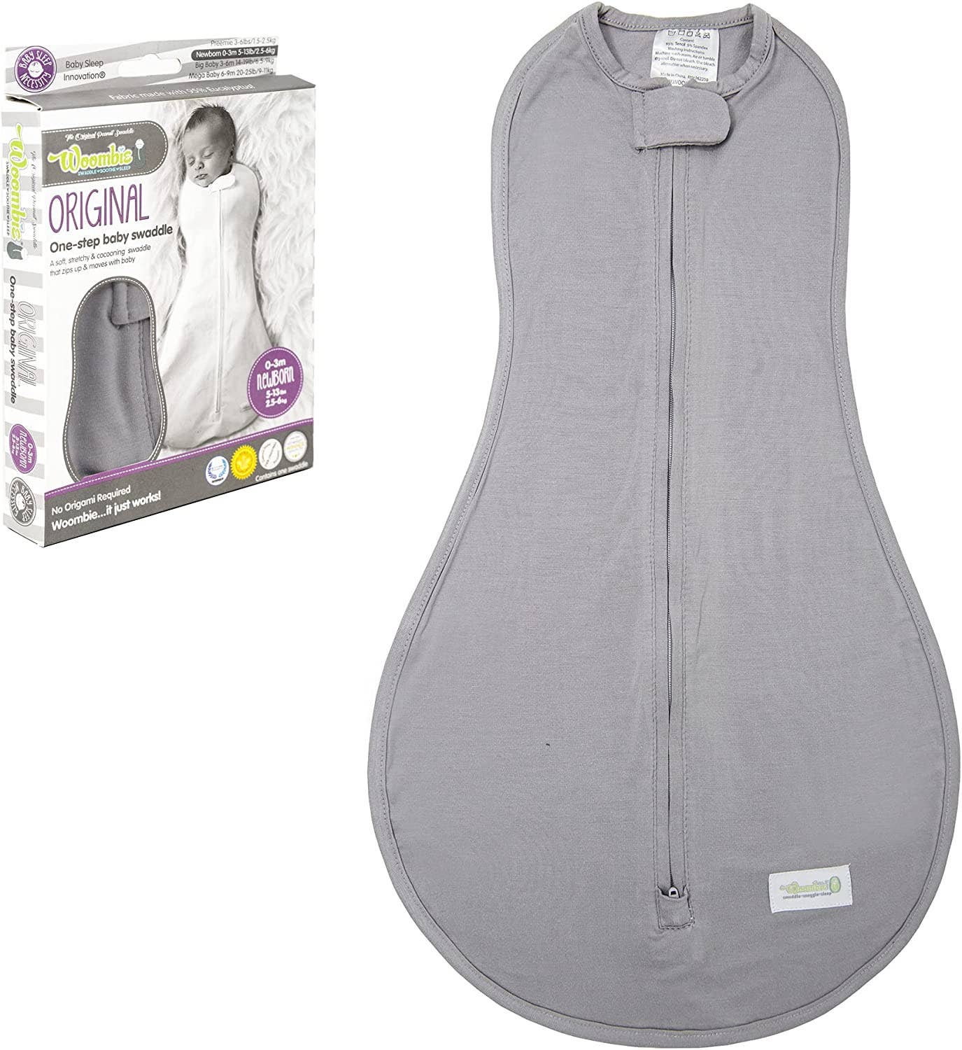 Woombie - Wholesale Inbakerdoek - Baby - The Tencel (eucalyptus) Woombie inbakerdoek voor baby's7