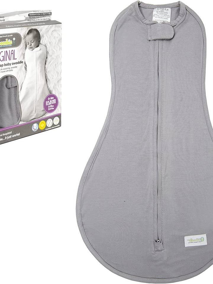 Woombie - Vendita all'ingrosso Copertina avvolgente - Neonati - The Tencel (eucalipto) Woombie, fasciatura per bebè7