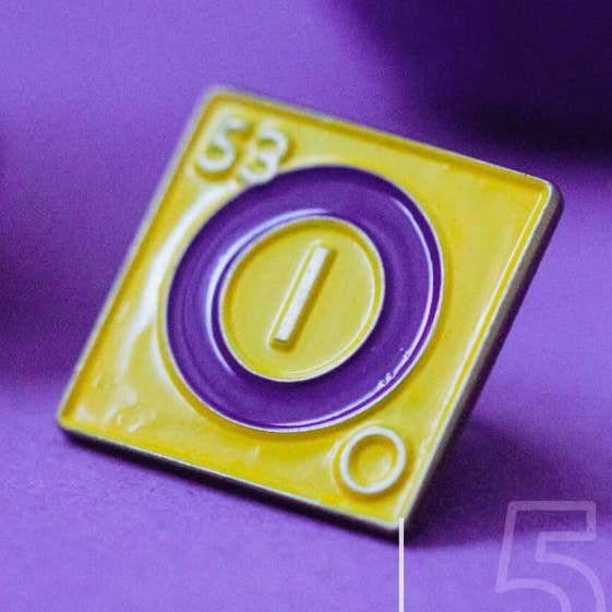 Intersex - Iodine | Enamel Badge for wholesale by Yas Petit Poulet