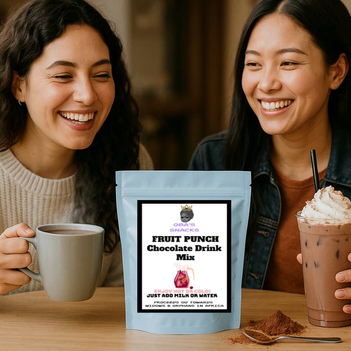 VEGAN Fruktpunsch Chokladdryckmix (Varm eller Kall) för wholesale av Maqoba