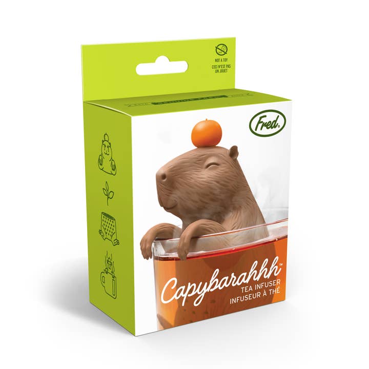 Fred & Friends - Wholesale Tea Strainer/Infuser - Capybarahhh - Capybara Tea Infuser7