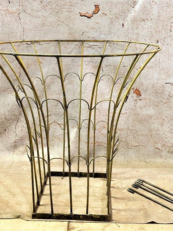 Iron Cone-Shaped Topiary Plant Flowers Support Extra Large for wholesale by Garden Iron And More