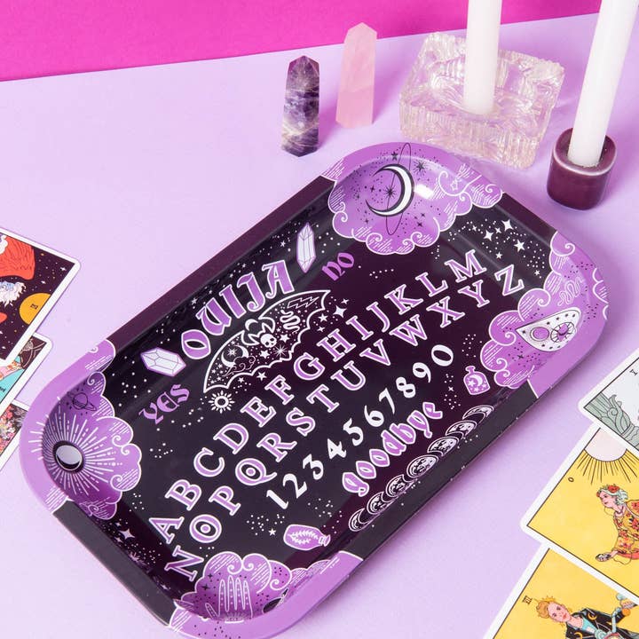 Canna Style - Wholesale Decorative Tray - OUIJA BOARD ROLLING TRAY
