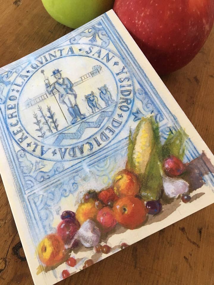 San Ysidro Greeting Card for wholesale by Anne Woods Fine Art