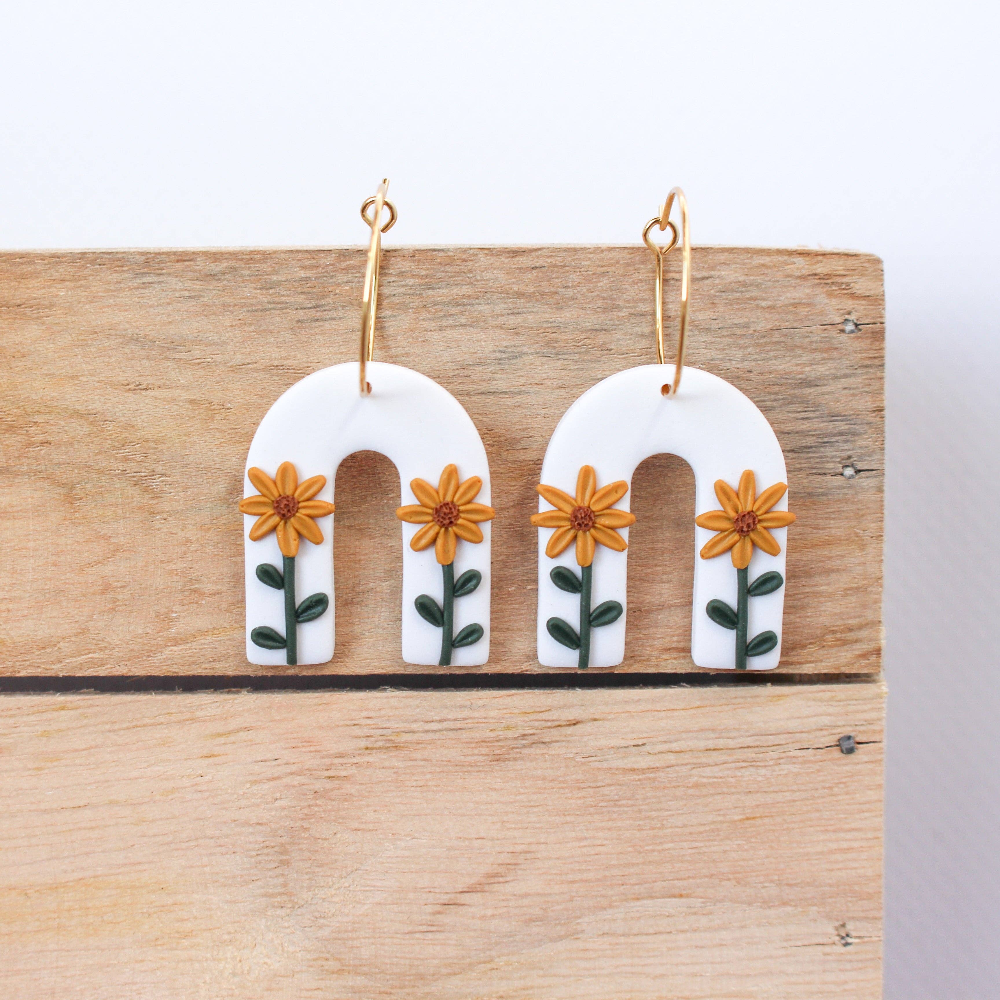 Merry In May - Venta al por mayor Pendientes colgantes - Papaver - Zonnebloemen