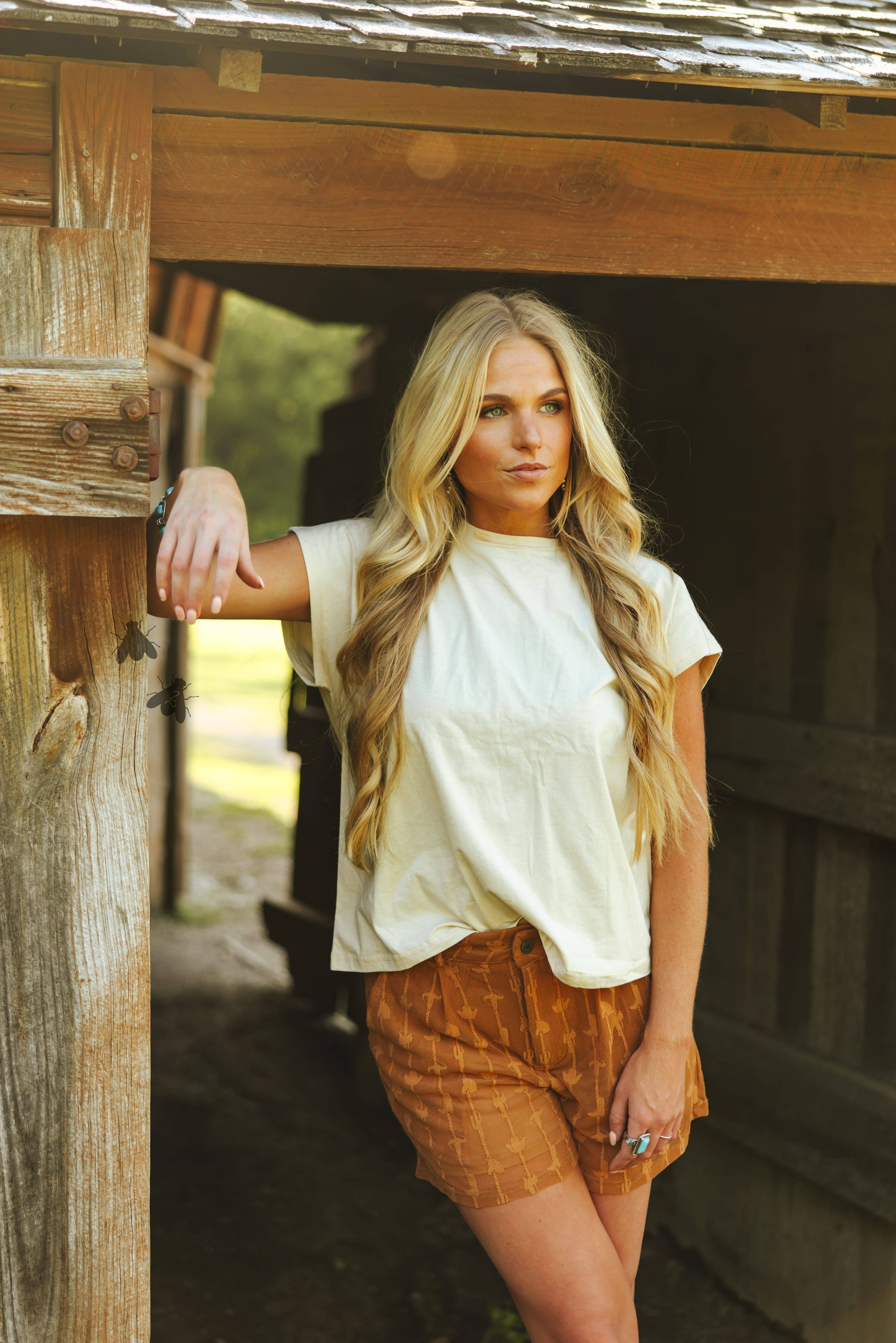 2 Fly Co - Wholesale Shorts - Women's - SADDLE BUMS shorts *SADDLE6