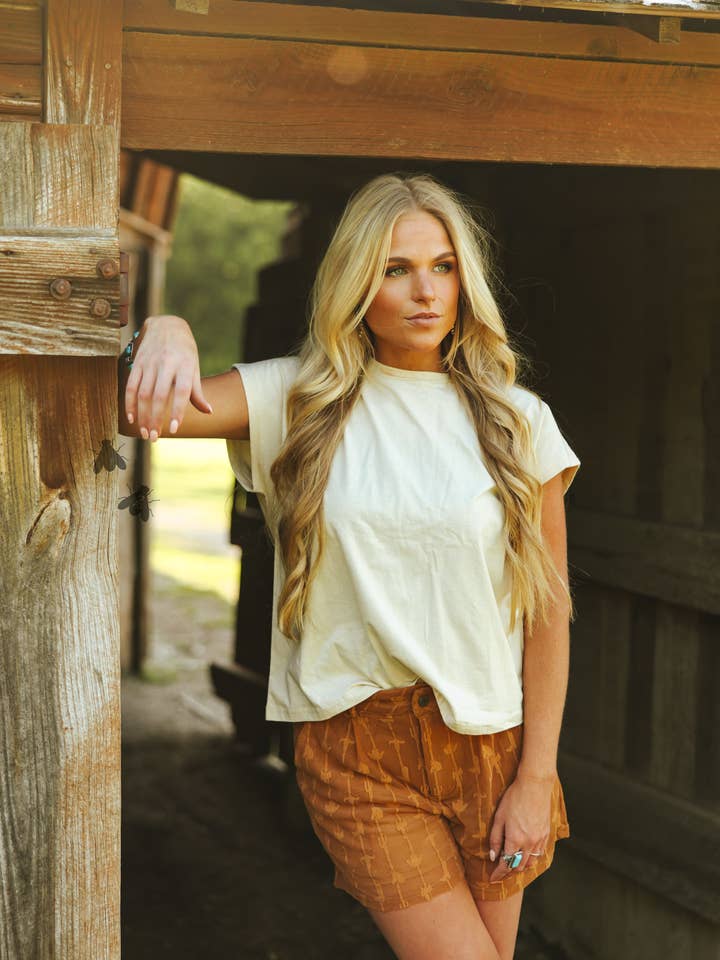 2 Fly Co - Wholesale Shorts - Women's - SADDLE BUMS shorts *SADDLE6