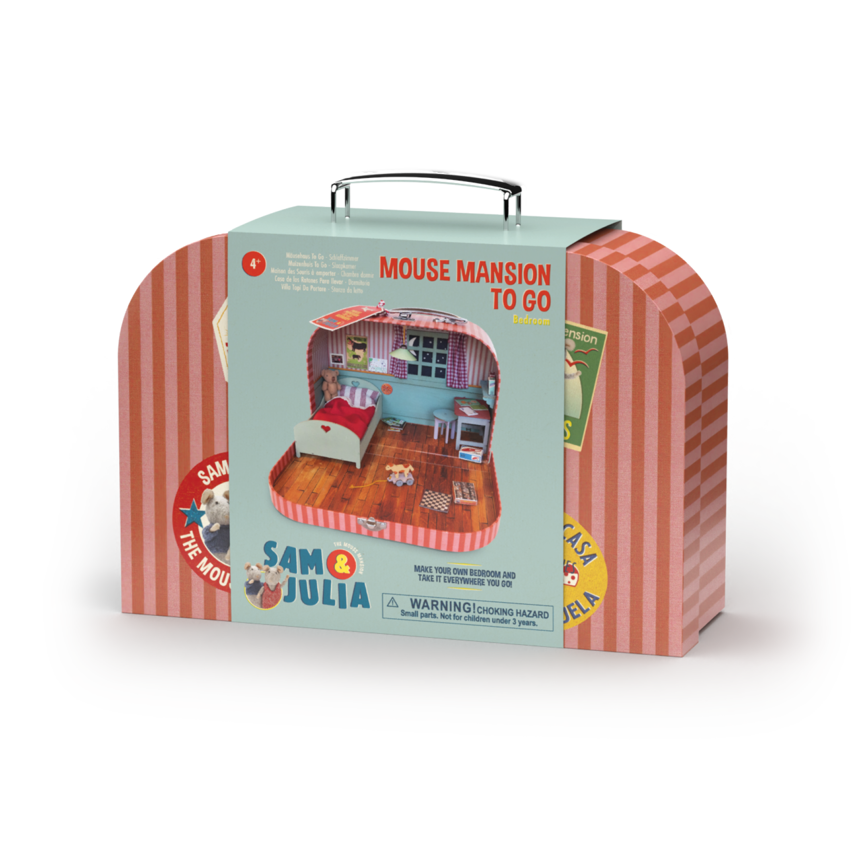 Het Muizenhuis - Vente Kit de bricolage – enfant - Mouse Mansion à emporter - Chambre à coucher1