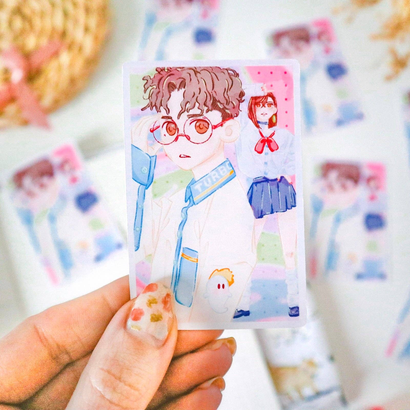 BlossomBujo Store - Wholesale Sticker - Sticker Flake Glossy - Dandadan0