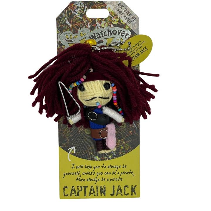 Captain Jack - Watchover Voodoo Dolls - Keychain for wholesale by The H&H Group