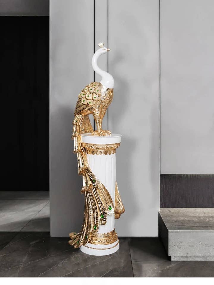 1 pièce maîtresse esthétique et attrayante en or brillant pour la vente par Lixra