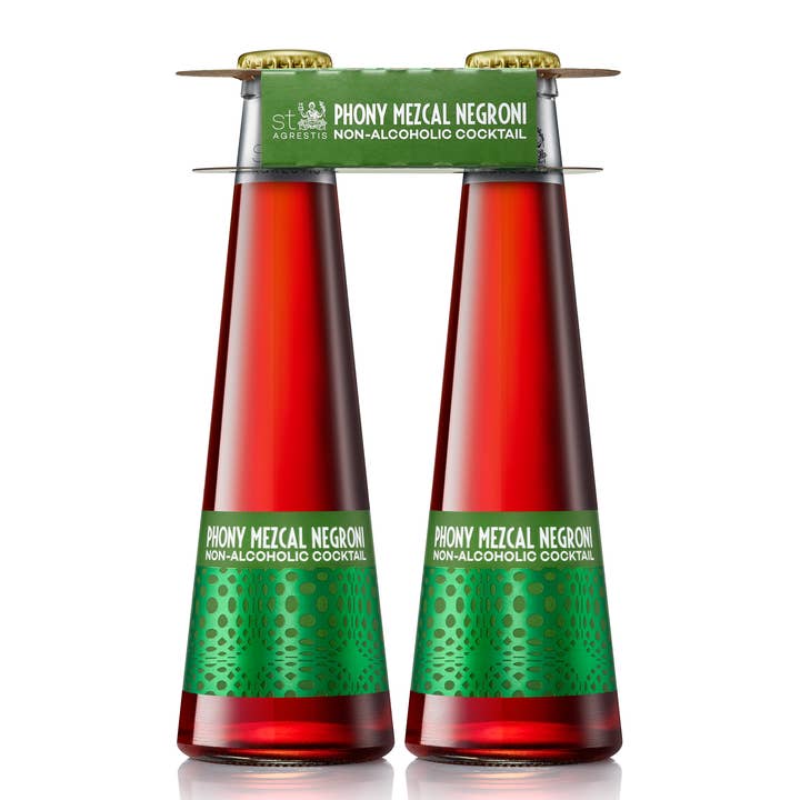 St. Agrestis - Wholesale Non-Alcoholic Aperitif/Mocktail - St. Agrestis Non-Alcoholic Phony Mezcal Negroni.8