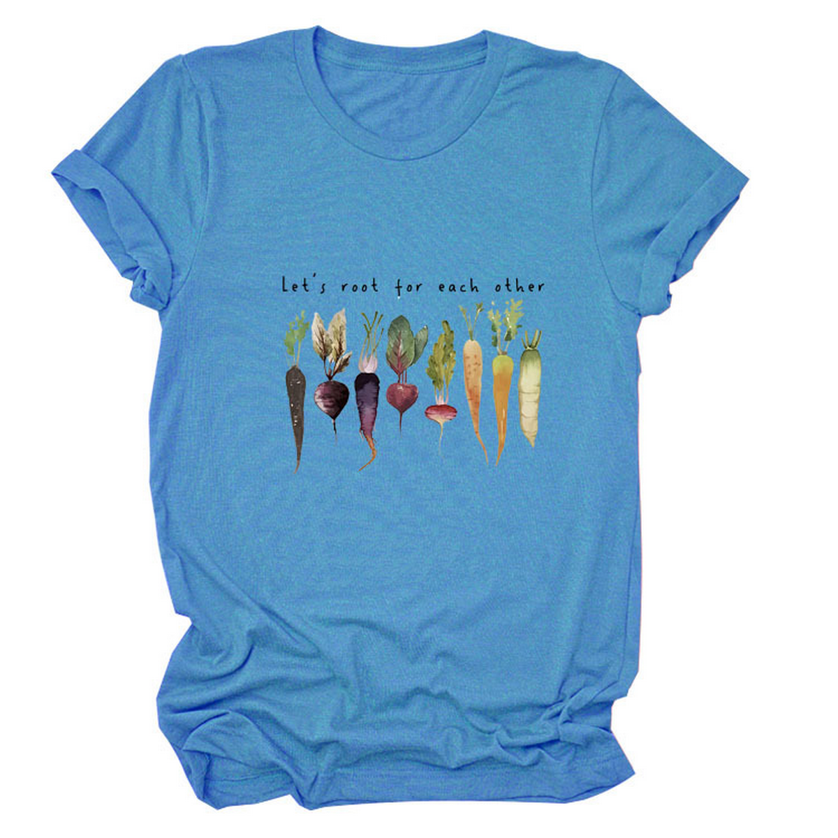 ACCITY - Wholesale Screen Printed T-Shirt - Women's - Women’s Crew Neck Tee with Positive Quote_CWTTS147822