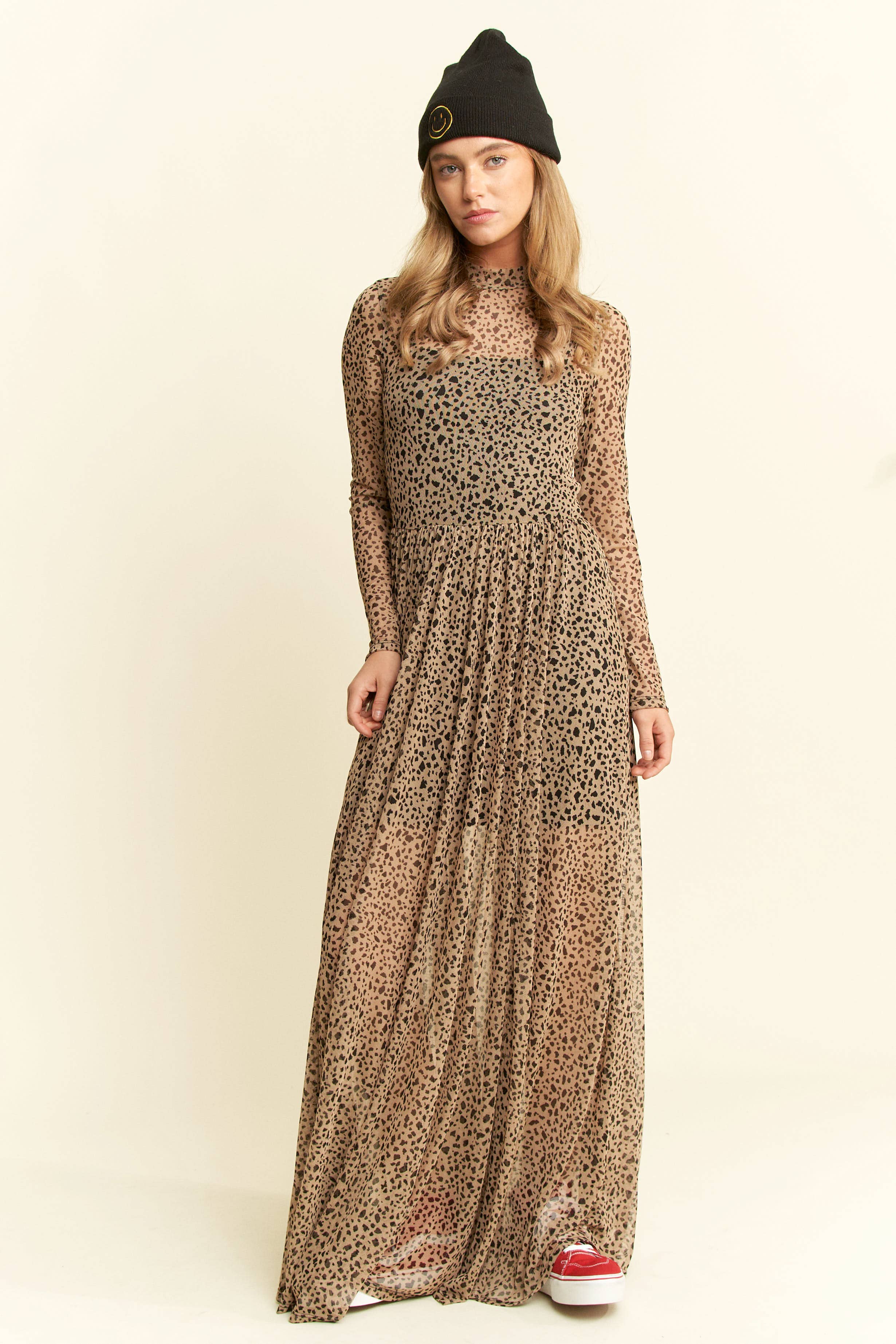 JADE BY JANE - Wholesale Dress - Women's -  PLUS SIZE ANIMAL PRINT MESH MAXI DRESS8