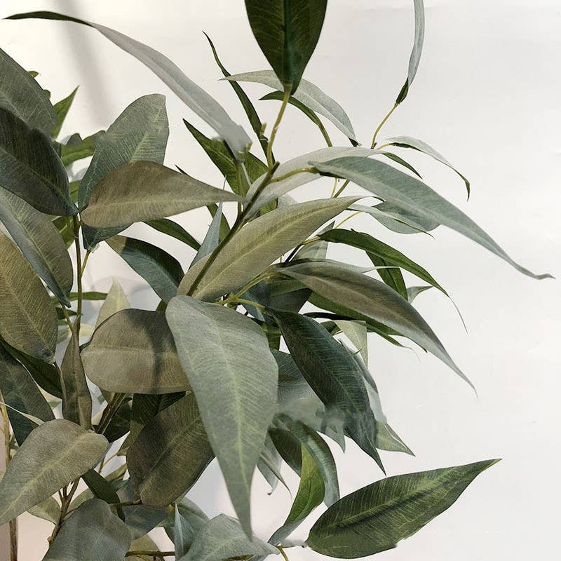 Sweet Home Deco - Wholesale Artificial Plant - 38''T Soft Touch Eucalyptus Leaves Stem, Faux Greenery Stem1