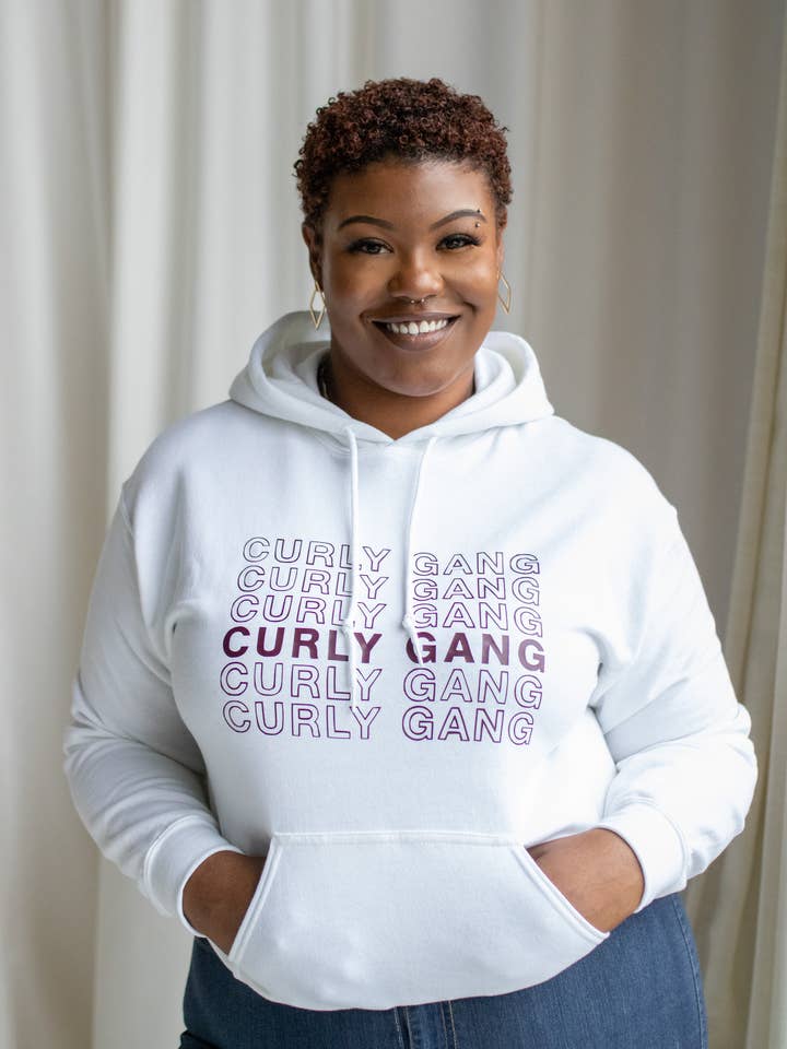 Curly Gang Unisex Hoodie for wholesale by Curly Prints
