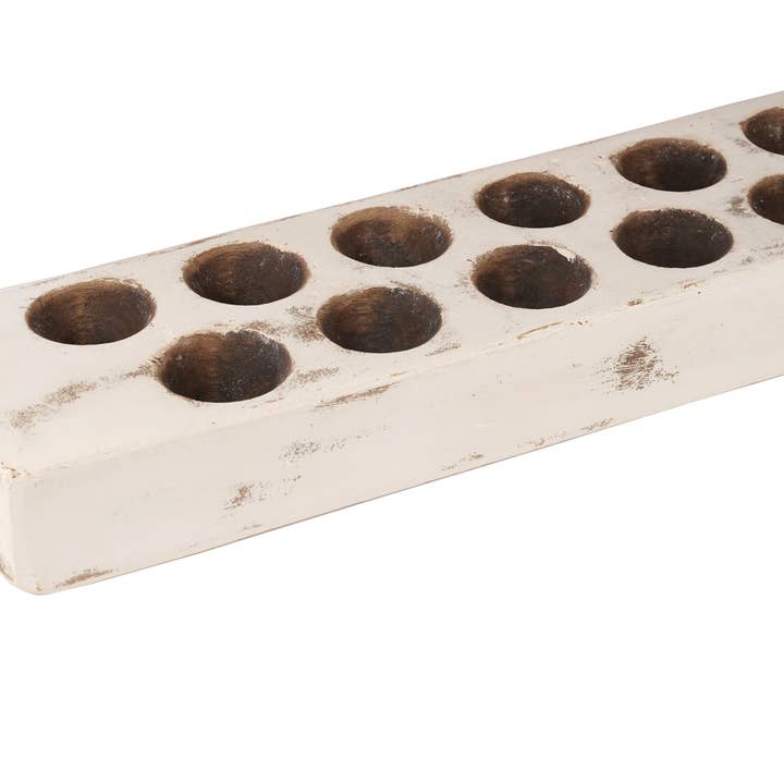 My Amigos Imports - Wholesale Candle holder - Antique Mini Sugar Mold-22-26 Holes-Old Original-Colors1