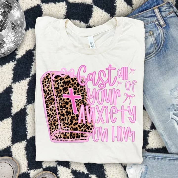 Cheetah Bible tee for wholesale by Rustic Rose Western Boutique