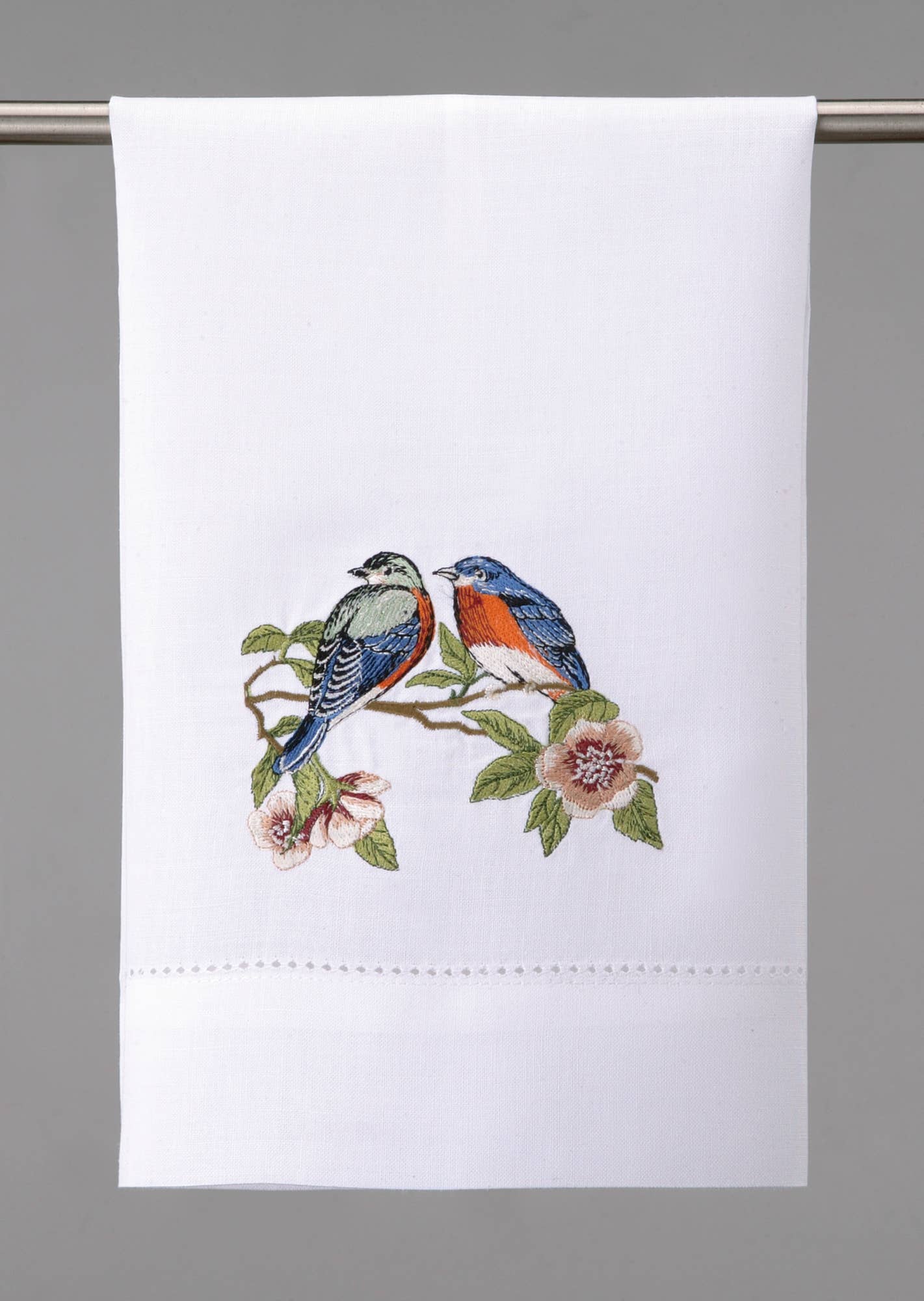 Peking Handicraft - Wholesale Dinner & Cloth Napkin - Cherry Blossom Birds Guest Towel - Helen Vladykina1