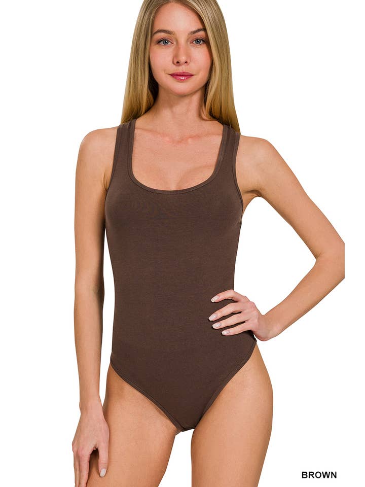 42POPS - Wholesale Bodysuit - Women's - `.Washed & Solid Cotton Bodysuit w/Snap Button closure6