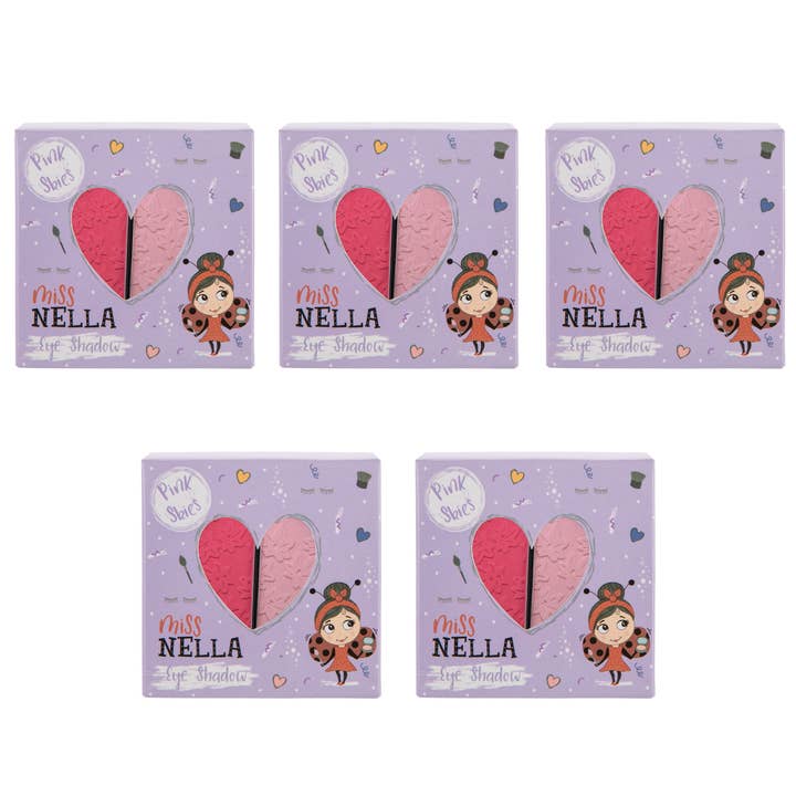 Miss Nella - Wholesale Kids Makeup - Kids - Eyeshadow Duo Pink Skies Hypoallergenic Makeup for Kids