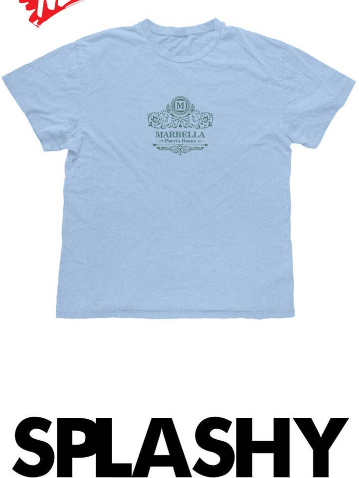 Marbella Puerto Banus Champagne & Cocktails Ice Melt T-Shirt for wholesale by Splashy