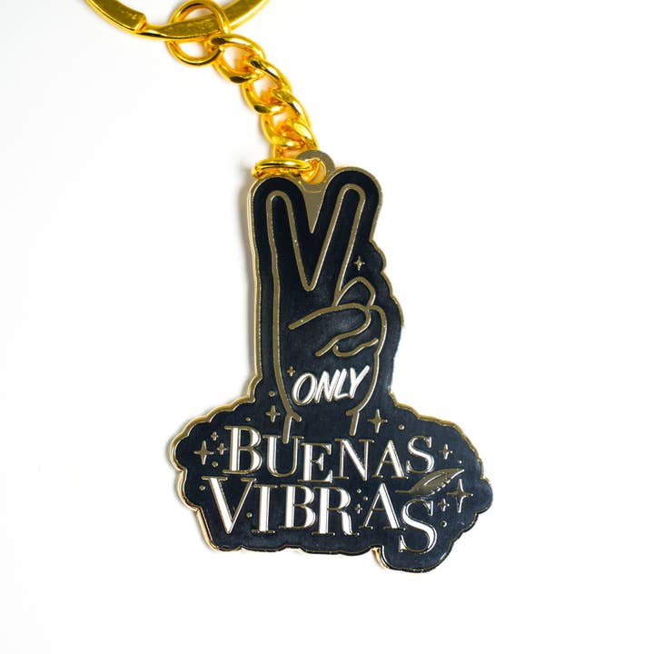Only Buenas Vibras Keychain for wholesale by PARTIMEWORKS