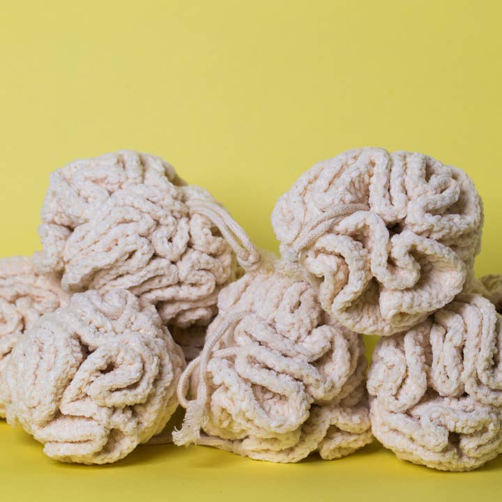 LOCAL LATHER REFILLERY & SOAP SHOP - Wholesale Bath pouf/sponge - Cotton Pouf1