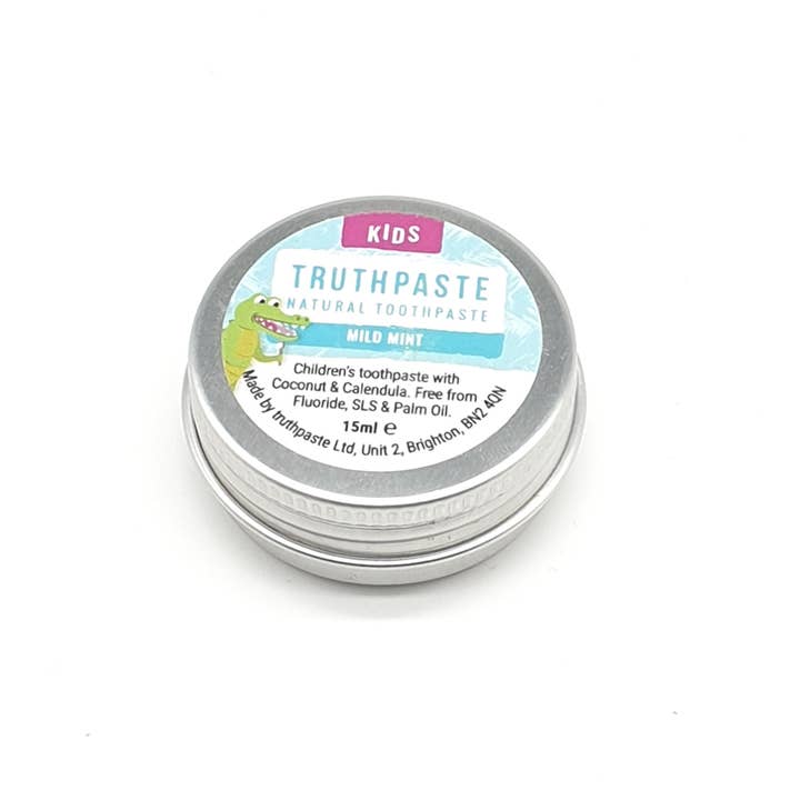 Truthpaste - Wholesale Toothpaste - Kids Mild Mint toothpaste 15ml travel / sample size