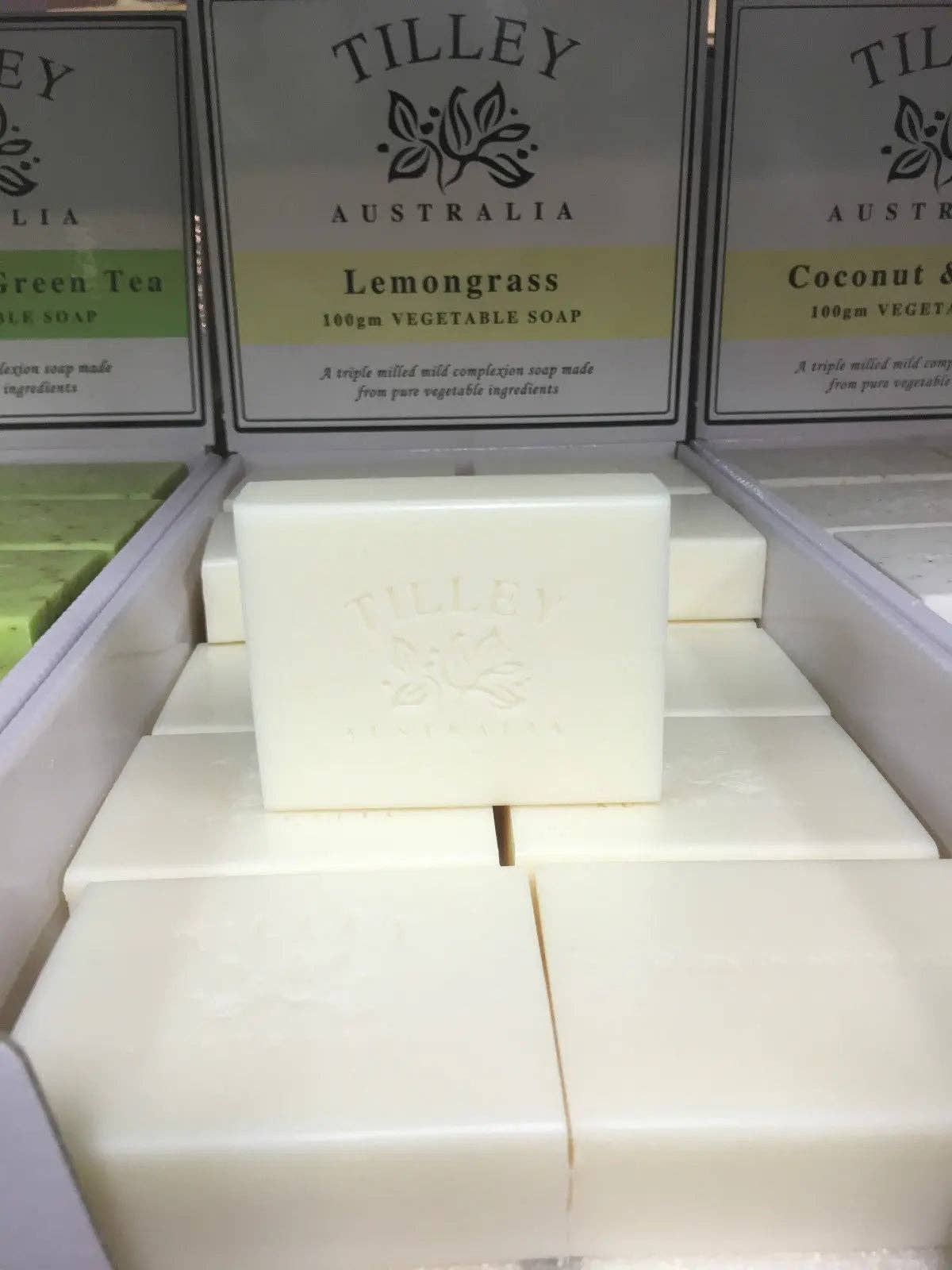 everythingbamboo – sabonete sólido por atacado – 4 Peças Sabonetes Tilley 100gm Sabonete Vegetal Natural Feito à Mão Tilley Australia6