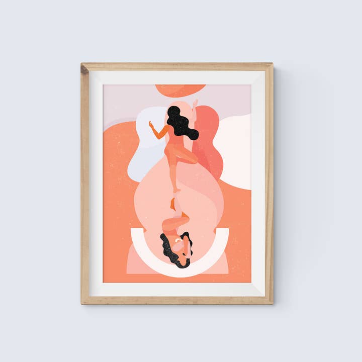 Tree Top Art Print for wholesale by Sir Sheep