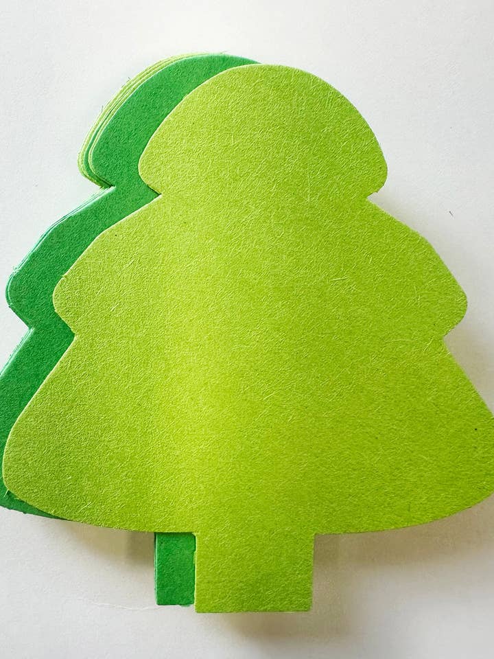 Formes, etc. Découpes d'Arbre Éternel de Noël Assorties en Vert - 3 pouces pour la vente par Creative Shapes Etc.