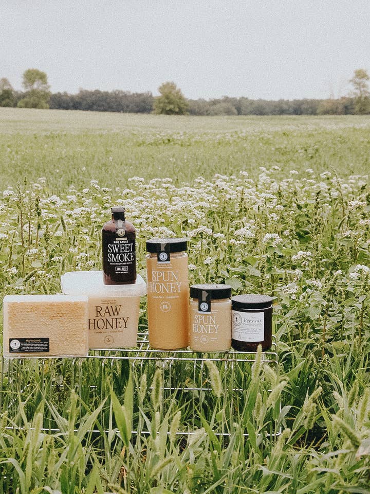 Pure Beeswax Citronella Candle for wholesale by Youngest Son Beekeeping